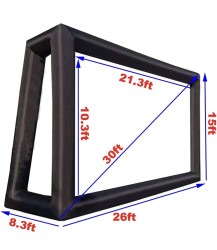 pic203 1772306301 30 ft. Movie Screen with Projector and JBL Speaker